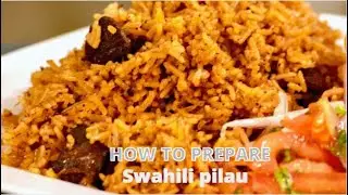 HOW TO COOK BEEF PILAU IN A VERY SIMPLE WAY EASY RECIPE!! 