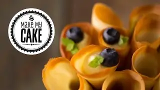 Ажурные Трубочки с Лаймовым Кремом || iCOOKGOOD on FOOD TV ||