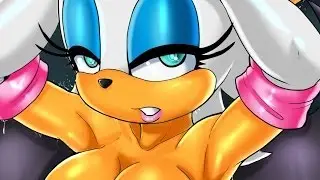 Rouge The Bat in Latex