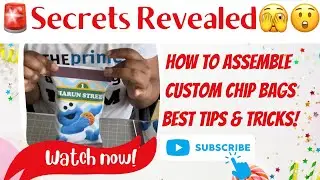Watch how to perfectly assemble Custom Chip Bags the quickest and easiest way