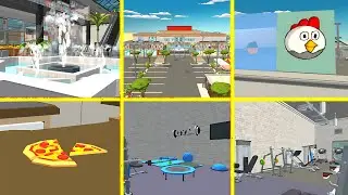 CHICKEN GUN SUPERMARKET NEW UPDATE 4.3.02 SECRETS AND EASTER EGGS!!