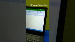 MS Excel में Number & Text  को अलग अलग रो कॉलम में adjust करे 