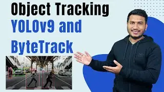 How to Perform Object Tracking using YOLOv9 and ByteTrack