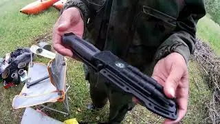 Выживание с комфортом на необитаемом острове  Обзор ножа выживальщика