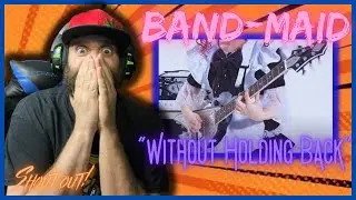 It's in the title! "Without Holding Back" Band-Maid REACTION! Shoutout!