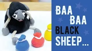 Baa Baa Black Sheep Nursery Rhyme Play Doh Song For Kids. Play Doh Black Sheep tutorial.