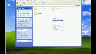 Create and share a folder in Windows XP