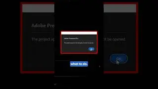 How to Recover Damaged Premiere Pro Project File