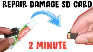 How to Repair Damage SD Card 2021| How To Repair corrupted Memory Card | Repair Damage SD Card