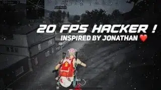 When @JONATHANGAMINGYT  Play BGMI on 20 FPS ⚡  BGMI MONTAGE   20 FPS REDMI 8A 2GB