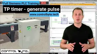 TP timer - generate pulse | Siemens PLC Training | PLC Programming Course