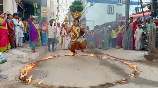 Rakesh Bonam 2024 | Bonam Rakesh Anna Bonam dance at Hyderabad Bonalu 2024 | Telangana Bonalu 2024