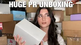 THIS IS INSANE... HUGE NEW MAKEUP & SKINCARE PR UNBOXING