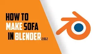 How to Make Sofa in Blender in 7 Minutes | BLENDER TUTORIAL | #sofainblender
