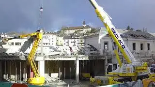 Time lapse Demolition Gare de Chambery Guintoli