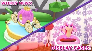 📷 Display Cases! 🥰 Weekly News! 💎 Adopt Me! on Roblox