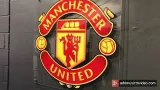 UEFA Anthem playing at Manchester United Old Trafford Stadium (EDITED)