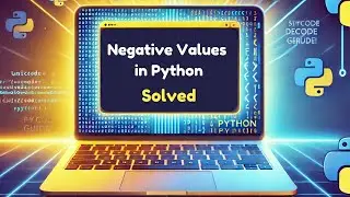 How to Detect Negative Values In Python
