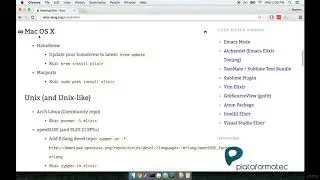 Installing Elixir - Elixir Tutorial