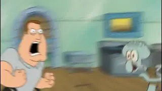 JOE SWANSON VISITS THE KRUSTY KRAB GONE WRONG!