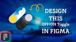Design this Animated OFF/ON toggle switch UI in Figma | Component and Prototyping