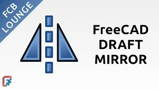 Draft Mirror Tool in FreeCAD