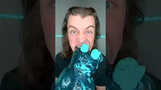 Giant Blue Gummy Bear!? 🥵