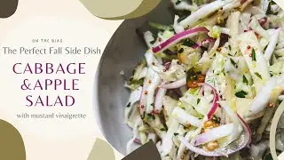 Cabbage Apple Salad Video