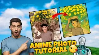 ANIME PHOTO TUTORIAL 🔥 || HOW TO CONVERT SIMPLE PHOTO TO ANIME || STARKX 2.0 | GHIBLI STYLE STUDIO