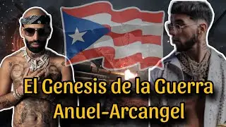 Como empezó la guerra Arcangel-Anuel, comentarios y reacciones.