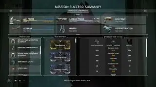 ONE HELLUVA SURVIVAL RUN- Warframe