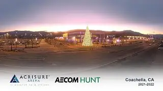 Official 4K Time-Lapse - Acrisure Arena, Coachella Valley, CA