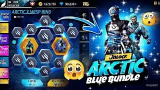 NEW ARCTIC X WISP RING EVENT FREE FIRE MAX | ARCTIC BLUE BUNDLE RETURN FREE FIRE | FF NEW EVENT