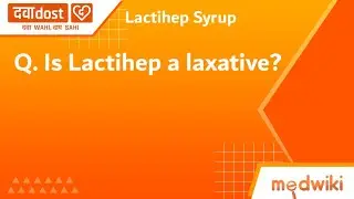 Q. Is Lactihep a laxative?
