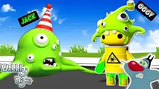 Oggy & Jack Found a Secret LOUIE MONSTER COSTUME in Wobbly Life!