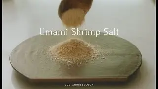 Umami Shrimp Salt! Turn your shrimp shells into a delicious seasoning salt! | Step by Step