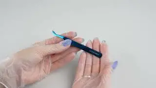 Пинцет Мини-L 90° NEW Enigma с ручной заточкой extra sharp