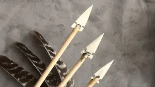 (Primitive) arrow making tutorial - bone arrowhead - in-depth guide with primitive and modern tools