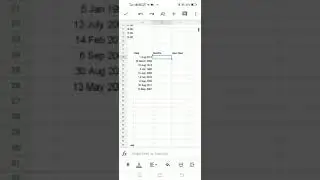 EDATE formula in excel and Google Sheets to Calculate Date.