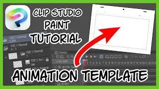 Clip Studio Paint Tutorial - Setting Up An Animation Template