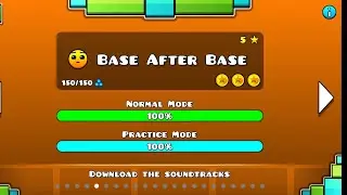 ПРОХОЖДЕНИЕ ИГРЫ GD (GEOMETRY DASH) УРОВЕНЬ BASE AFTER BASE НА ТРИ МОНЕТЫ!!!