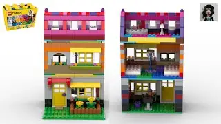 MODULAR DOLL HOUSE Lego classic 10698 ideas How to build