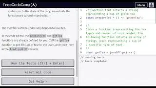 Learn about functional programming - freeCodeCamp | Video 1 | Functional Programming