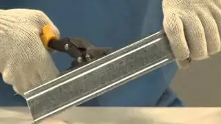 Como instalar drywall - Corte de Perfis