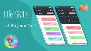 Exploring the Design and Functionality of the Task Management App UI |Recent UXUI Project |