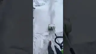 Ручной снегоуборщик Ryobi 