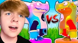 Fall Guys Dragon Battle!
