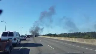 I-205 North on Glen Jackson bridge.