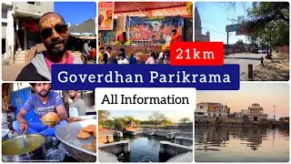 21KM Govardhan Parikrama | 5 Days Brajdham Yatra 2024 | Day 2 Continue | Bhavin Prajapati Vlogs
