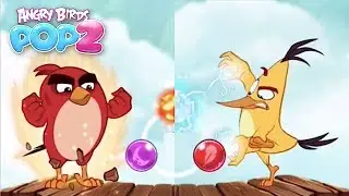 Angry Birds POP 2 - Red and Chuck Gameplay